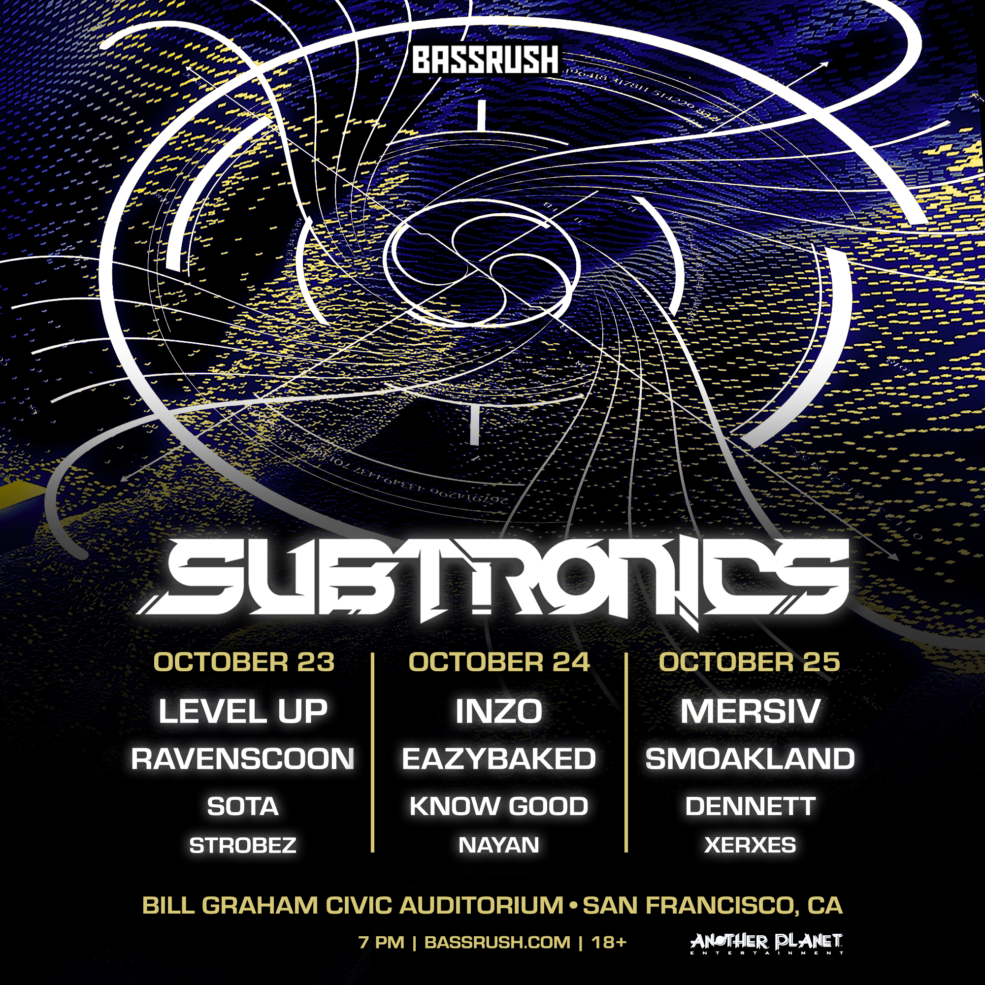 Subtronics-Thursday, October 23, 2025-San Francisco, CA-Bill