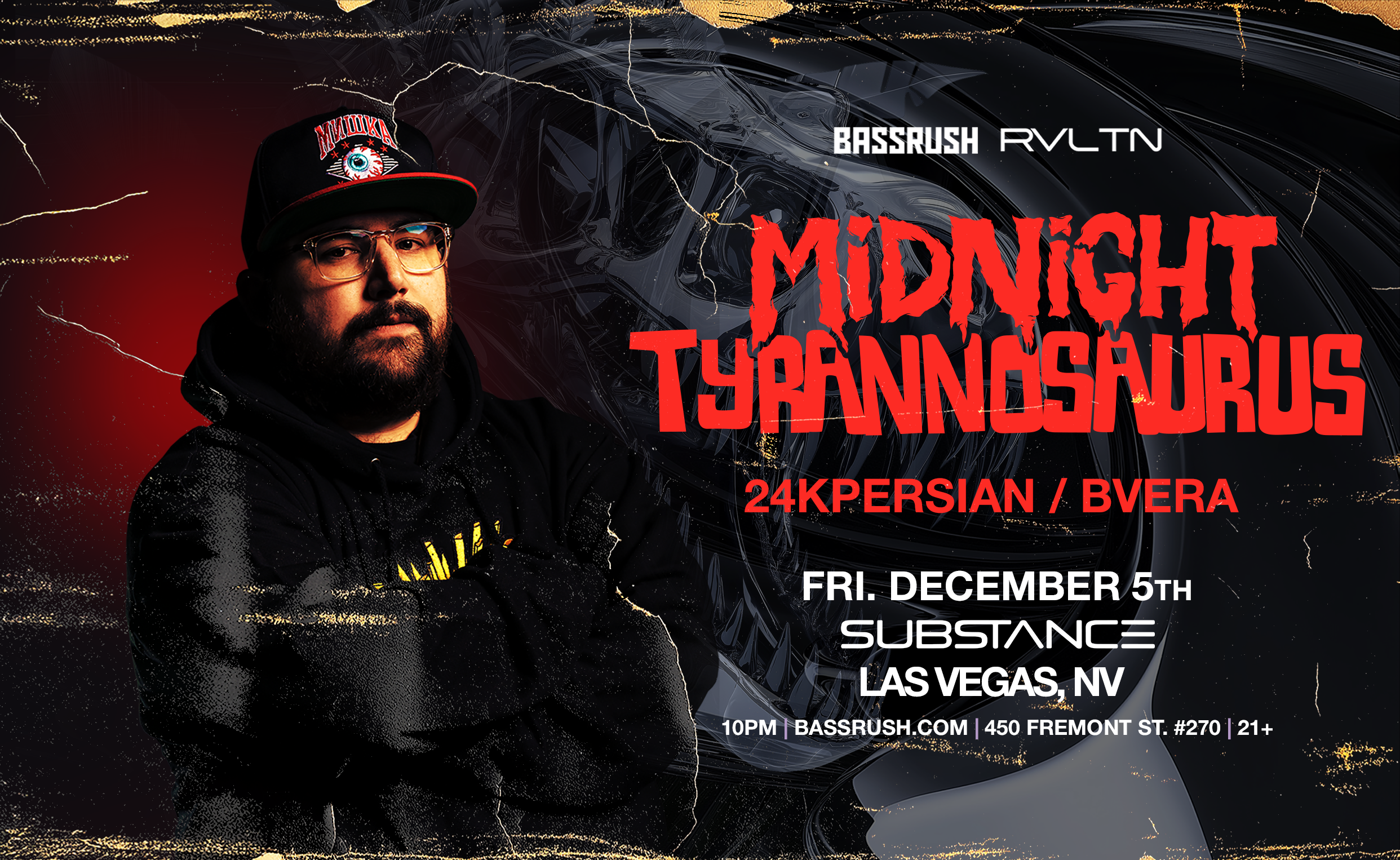 Midnight Tyrannosaurus-Friday, December 5, 2025-Las Vegas, NV
