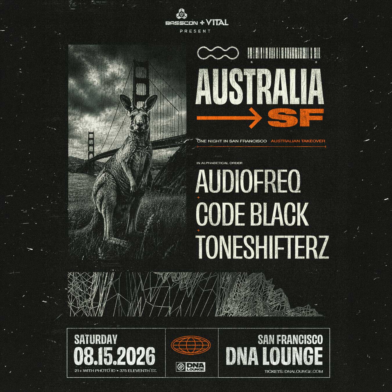 Audiofreq, Code Black & Toneshifterz