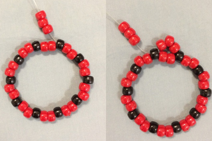 how to make a cuff bracelet kandi