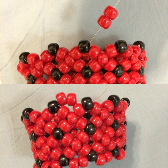 how to make a kandi cuff for beginners