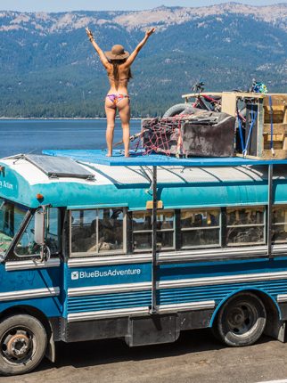 These Headliners Are Transforming a 1988 Bus Into a Home on Wheels