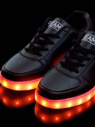 These Light-Up Sneakers Are Lit