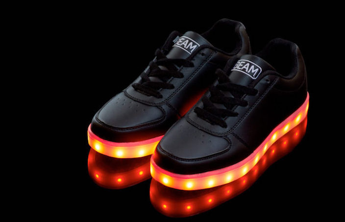 These Light-Up Sneakers Are Lit