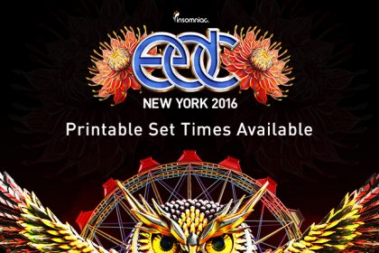 EDC New York 2016 Set Times and App Now Available