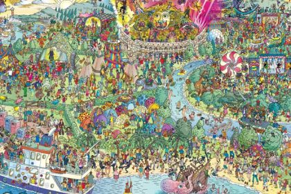 Daft Punk Gets the ‘Where’s Waldo?’ Treatment in Dazzling Detail