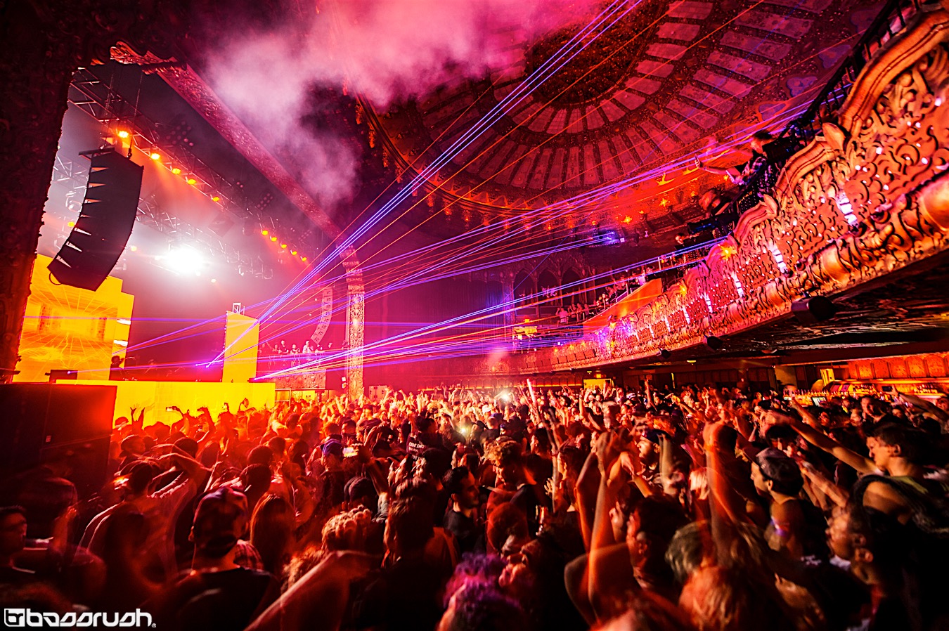 Bassrush Presents Never Say Die Records At The Belasco Theater Insomniac