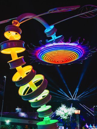 The Art of EDC Las Vegas: Helianthus Enorme