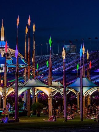 The Art of EDC Las Vegas: Palace Blue