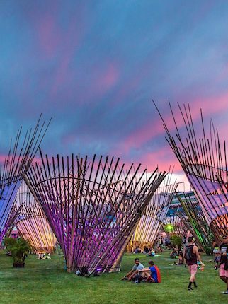 The Art of EDC Las Vegas: Bamboo City