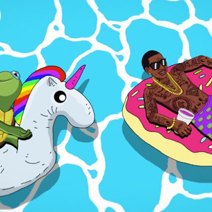Let Trippy Turtle Soundtrack Your Nocturnal Pool Party