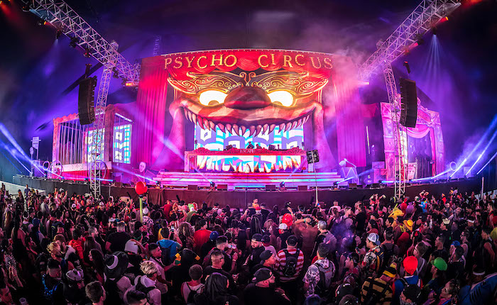 cloud coverage 3 Are Daily Escape: 2017 Circus Stage Lineups Psycho by The