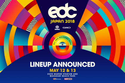 Lineup Drops for EDC Japan 2018