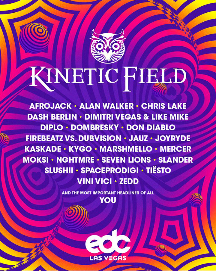 Feel the Love of kineticFIELD With This EDC Las Vegas 2018 Playlist | Insomniac