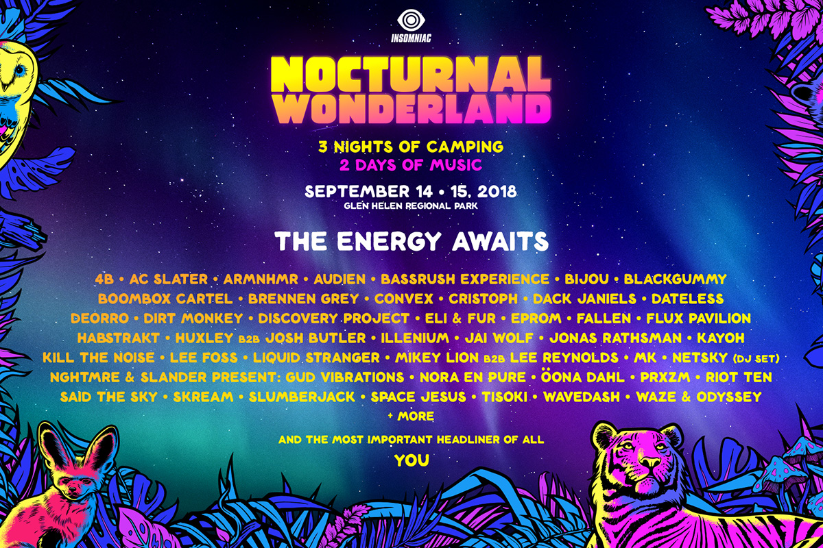 nocturnal wonderland nocturnal wonderland