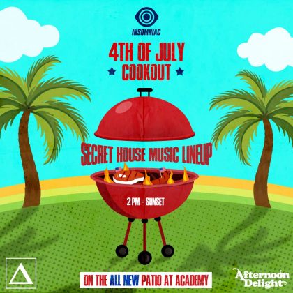 4th of July Cookout: Secret House Music Lineup