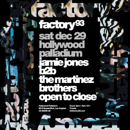 Jamie Jones B2B The Martinez Brothers
