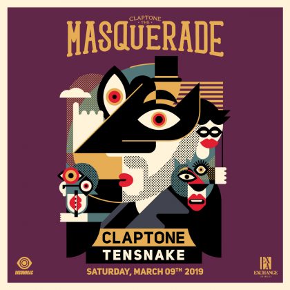 Claptone presents The Masquerade with Tensnake