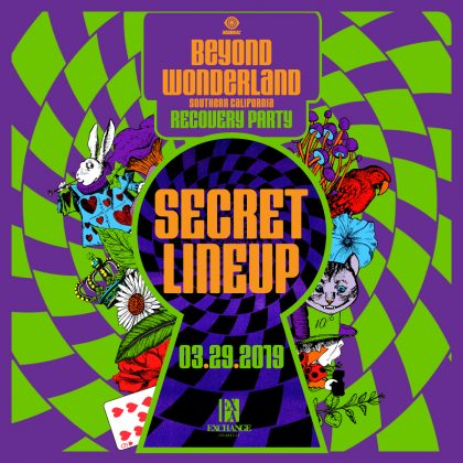 Beyond Wonderland Recovery Party (Secret Lineup)