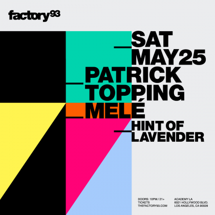 Patrick Topping & Melé