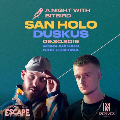 San Holo with Duskus