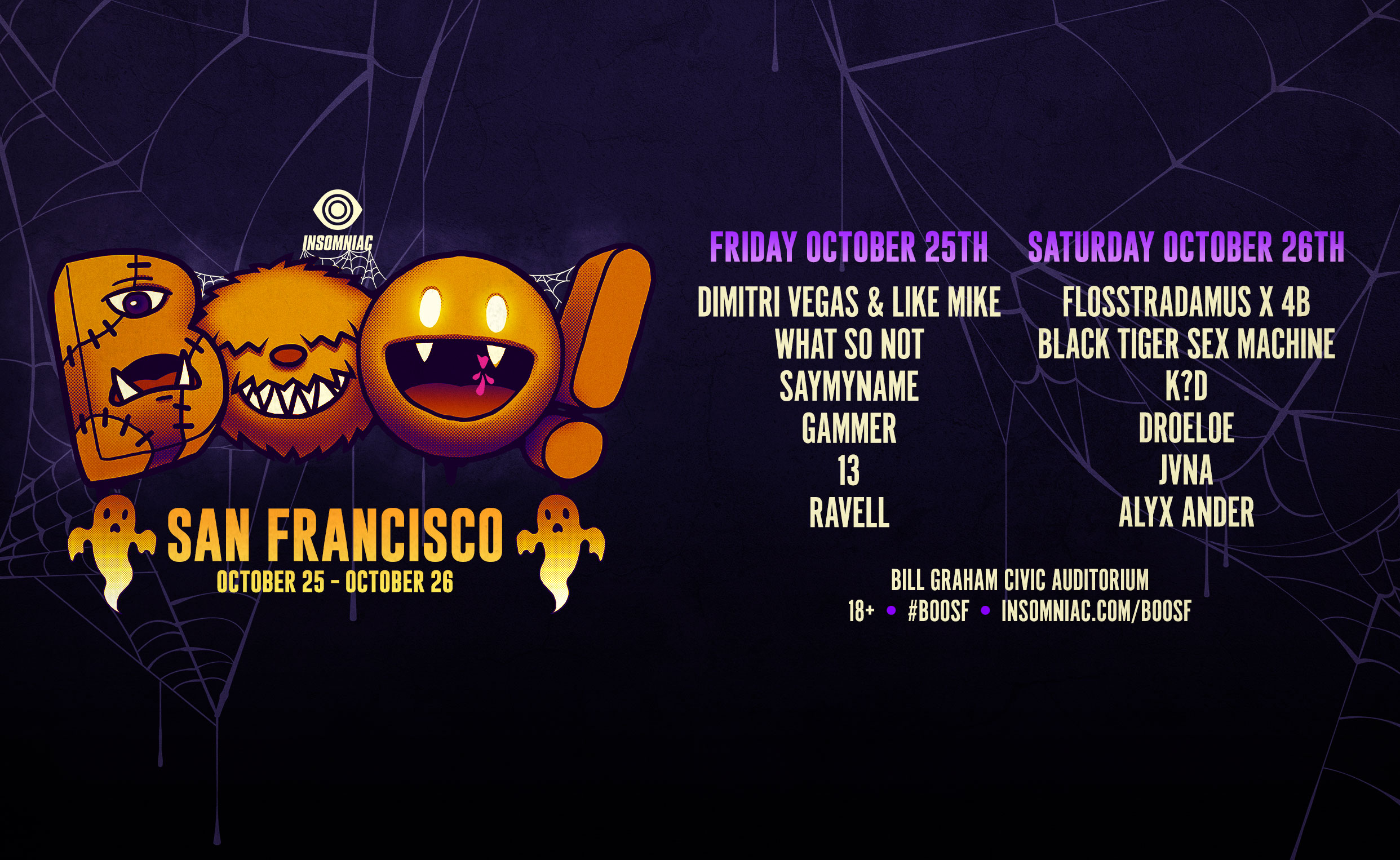 Boo! San Francisco 2019 Insomniac