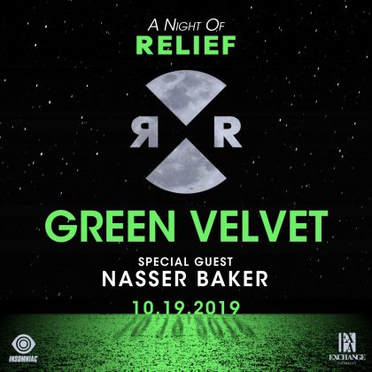 Green Velvet presents A Night of Relief