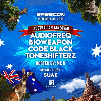 Audiofreq, Bioweapon, Code Black & Toneshifterz