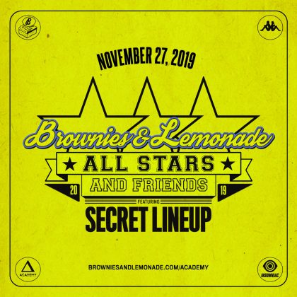 Brownies & Lemonade All-Stars & Friends (Secret Lineup)