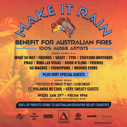 Make It Rain: Benefit for Australian Fires