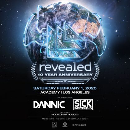 Revealed 10 Year Anniversary ft. Dannic & Sick Individuals