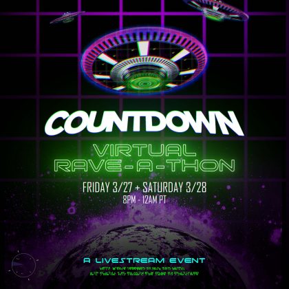 Countdown Virtual Rave-A-Thon 2020