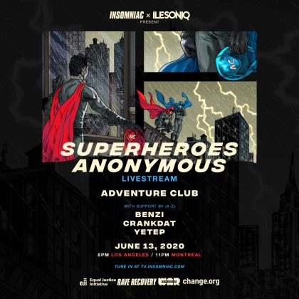 Adventure Club: Superheroes Anonymous Livestream