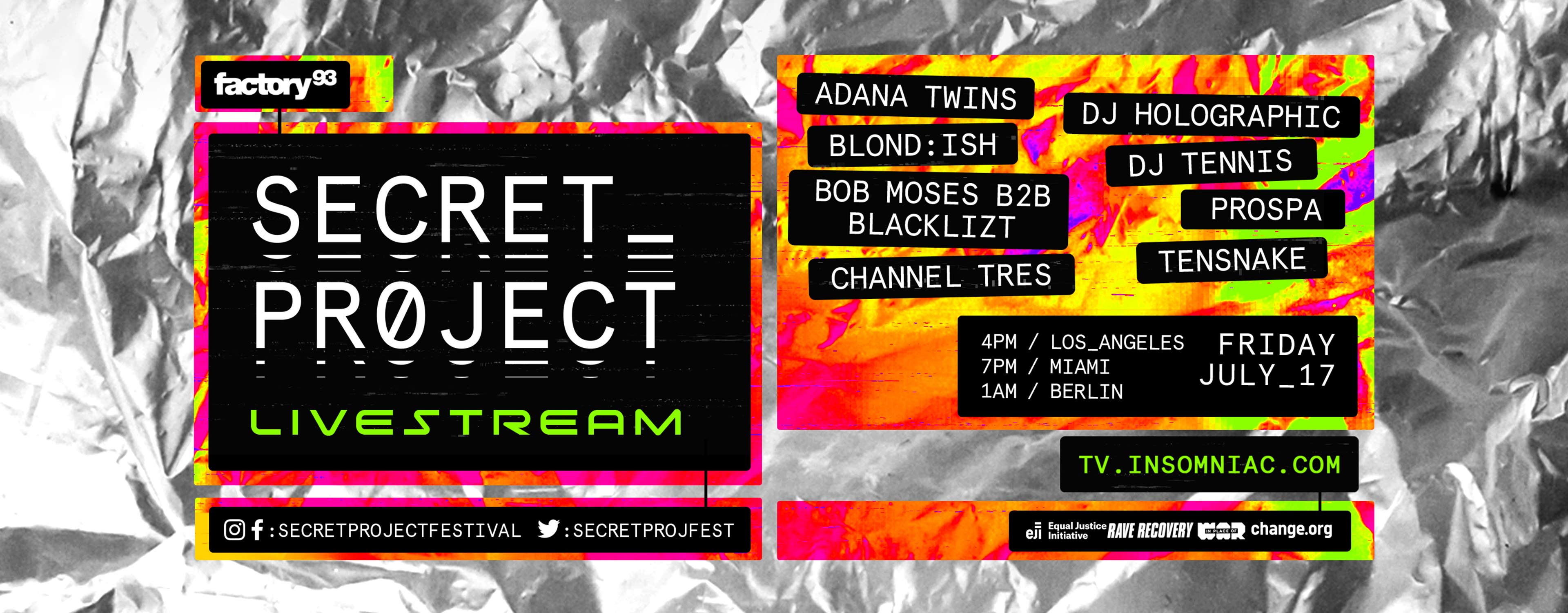 Secret_Project Live Stream