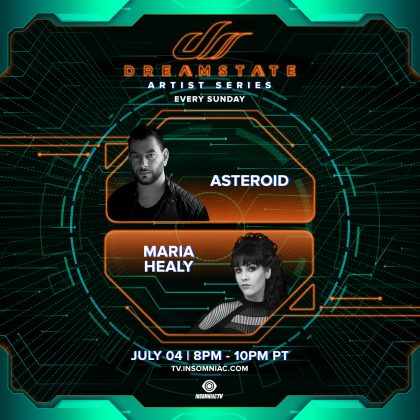 Dreamstate Artist Series: Asteroid & Maria Healy