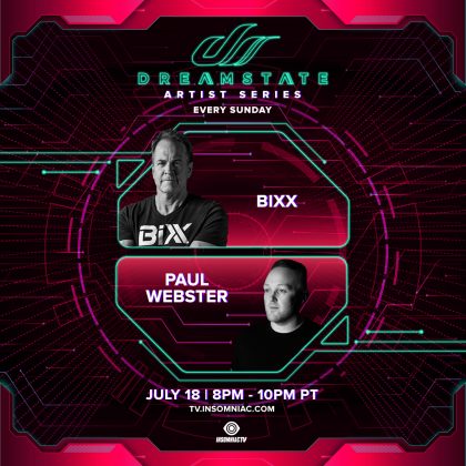 Dreamstate Artist Series: Bixx & Paul Webster