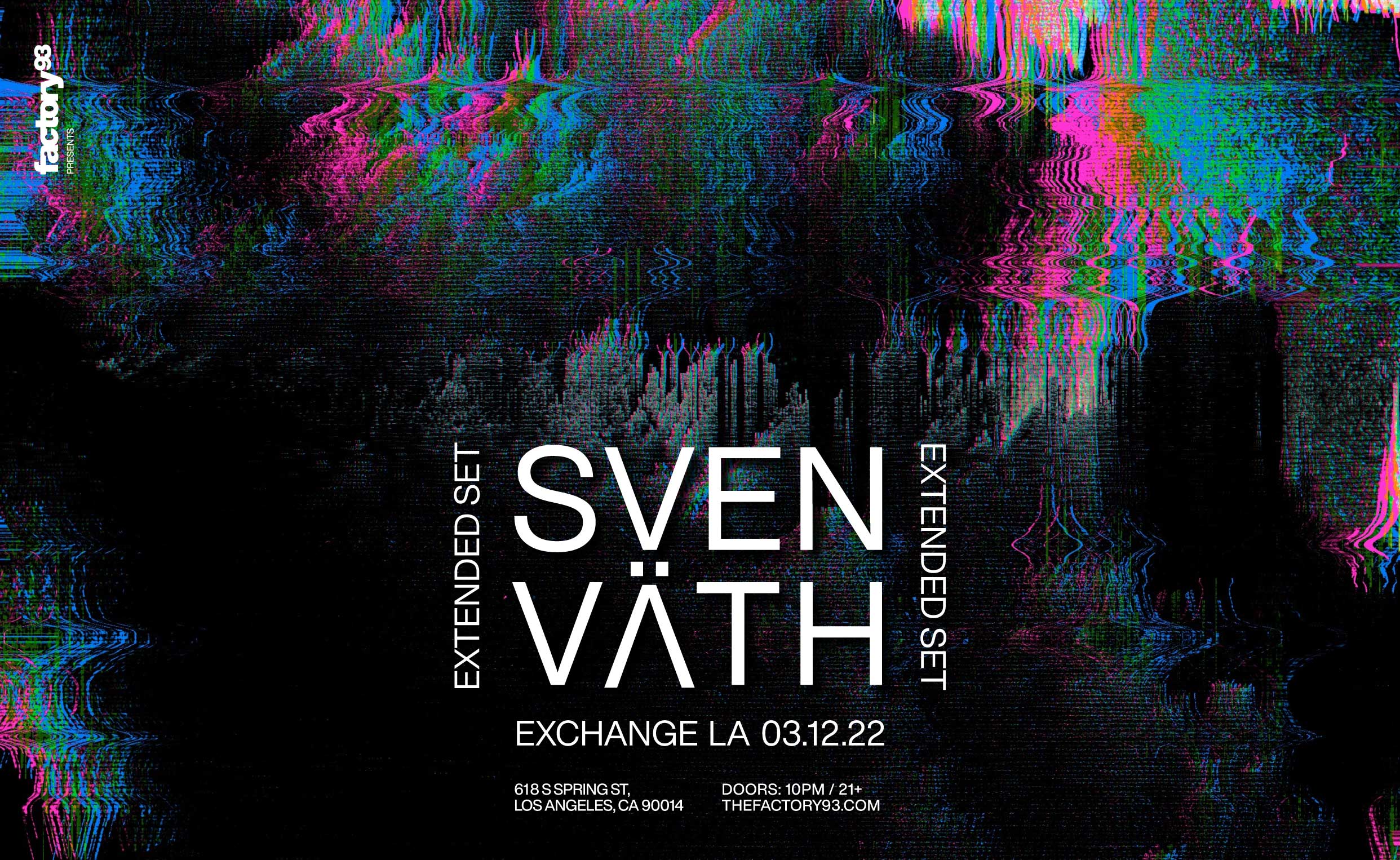 Sven Väth (Extended Set) – Insomniac