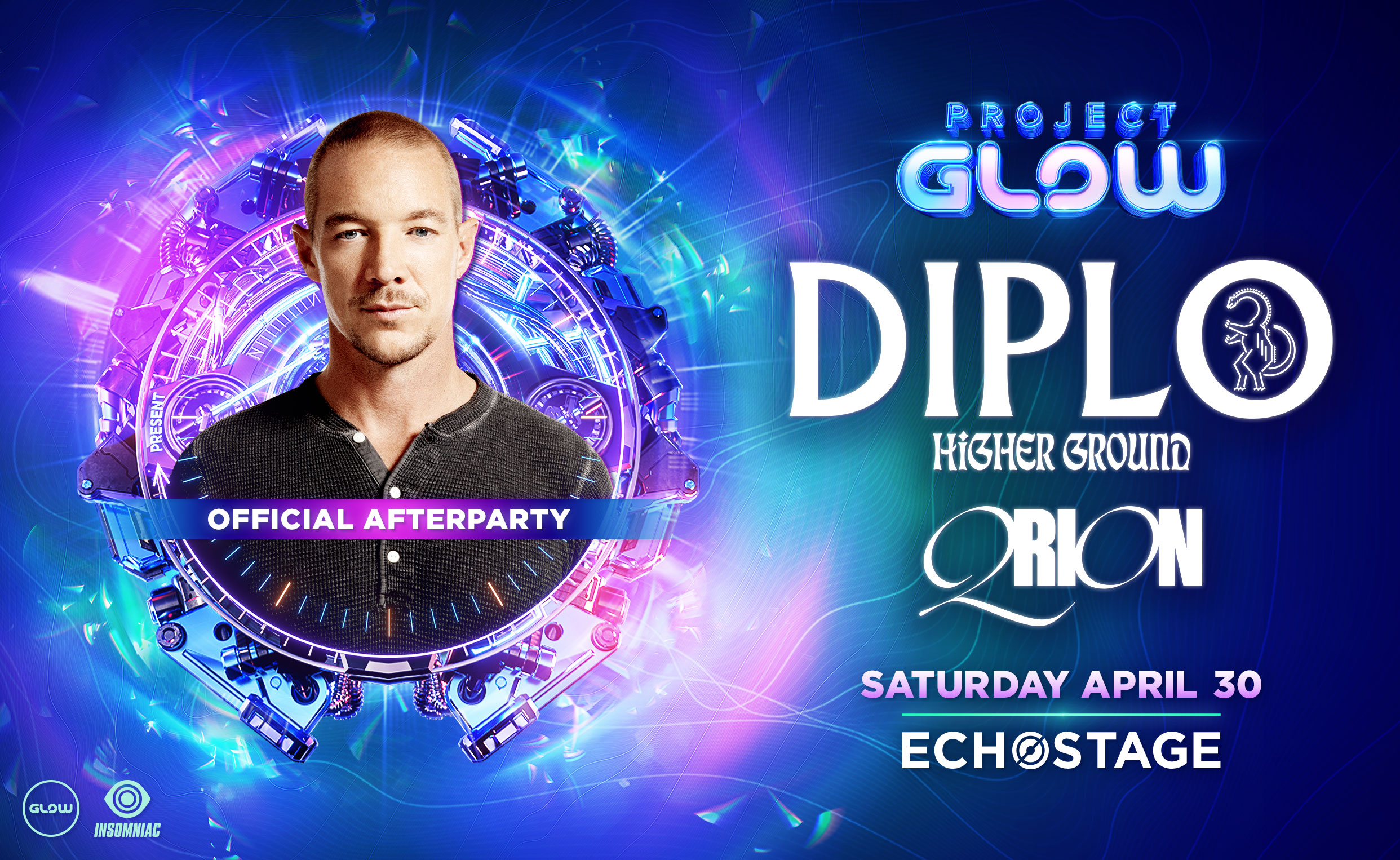 Higher Ground presents Diplo with Qrion Insomniac