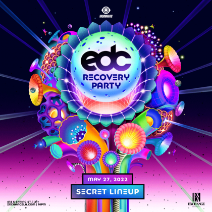 EDC Recovery Party (Secret Lineup)