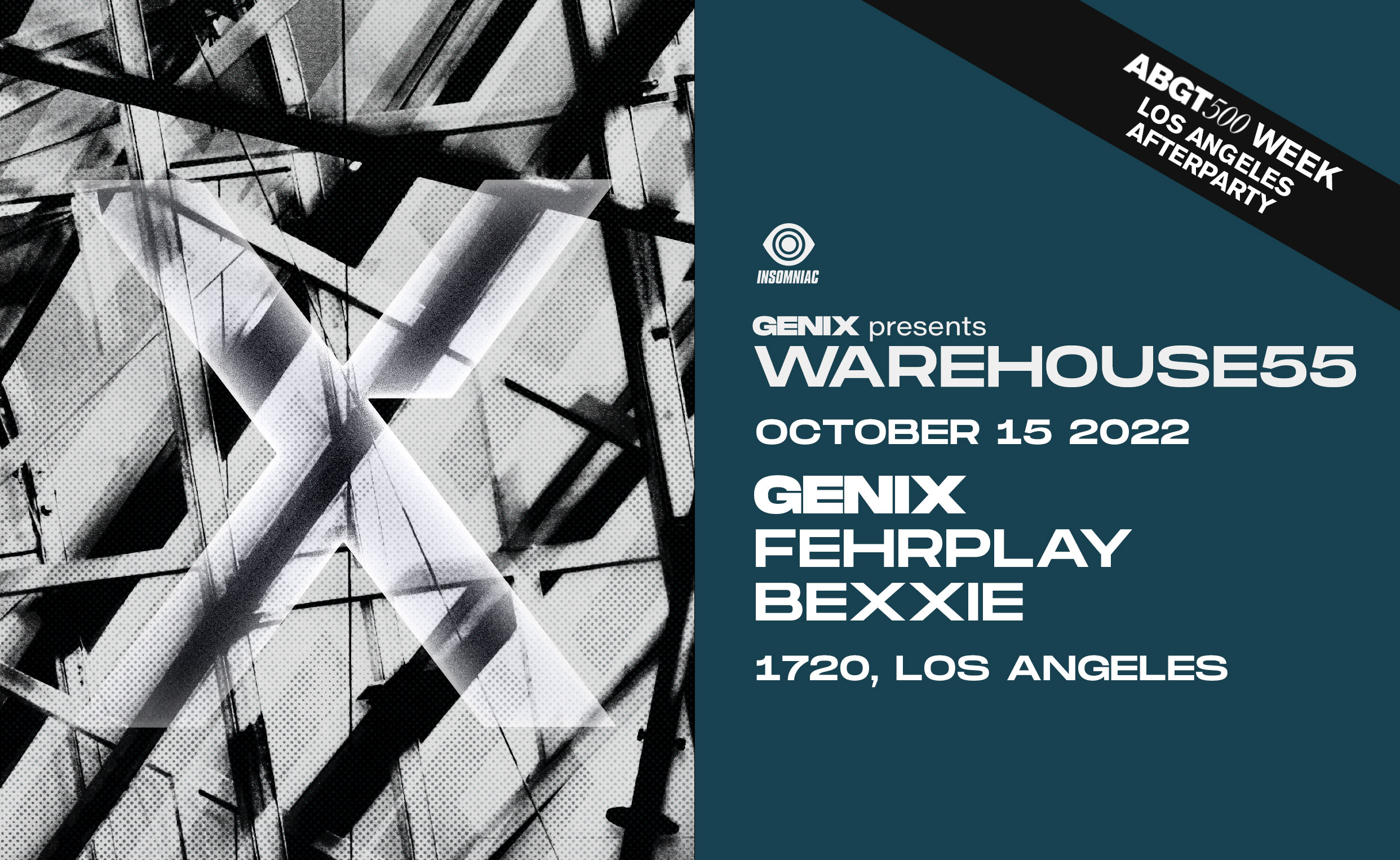 Genix presents Warehouse55 Los Angeles (Anjunabeats) – Insomniac