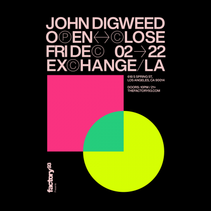 John Digweed (Open To Close)