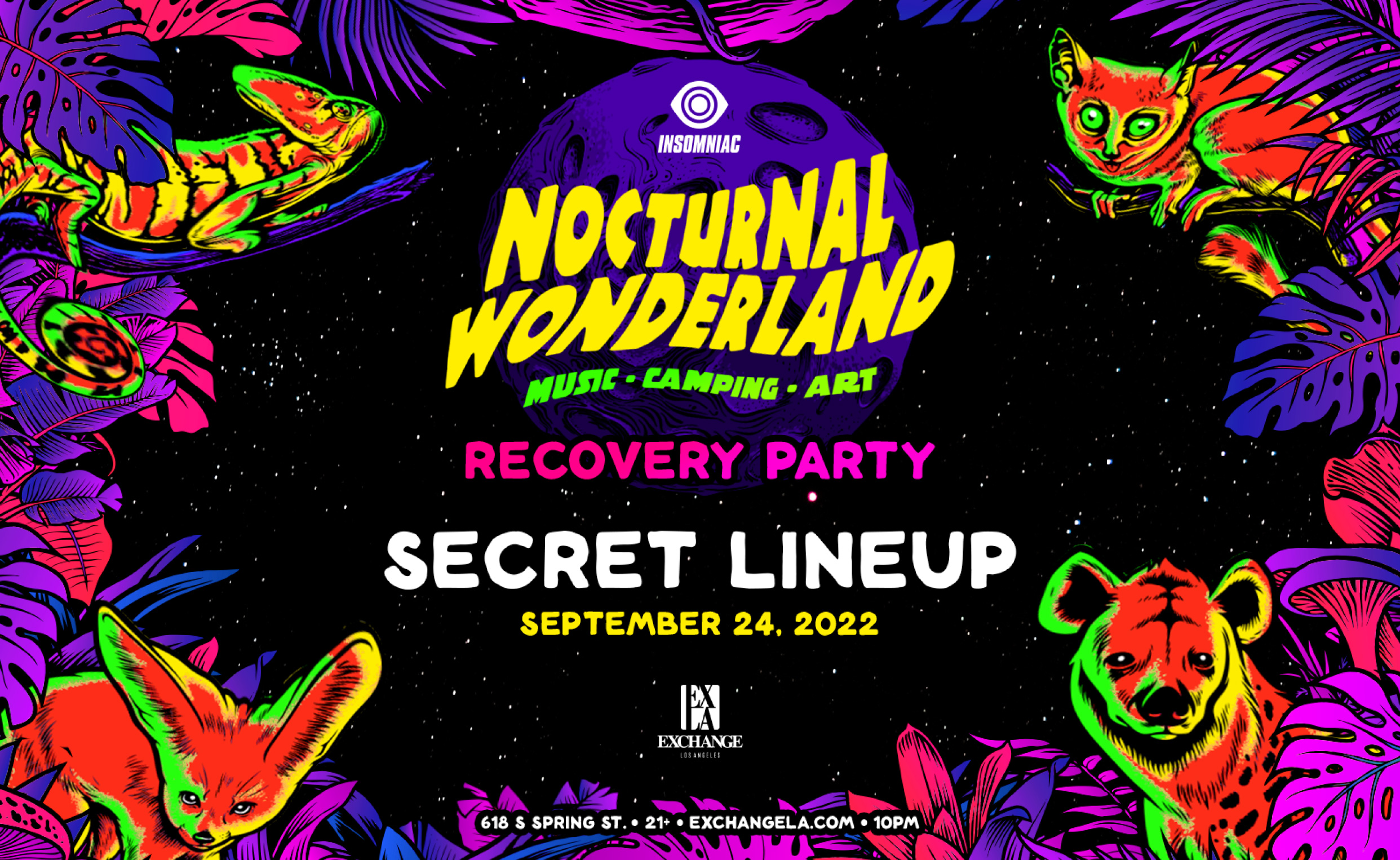 Lineup – Nocturnal Wonderland 2023