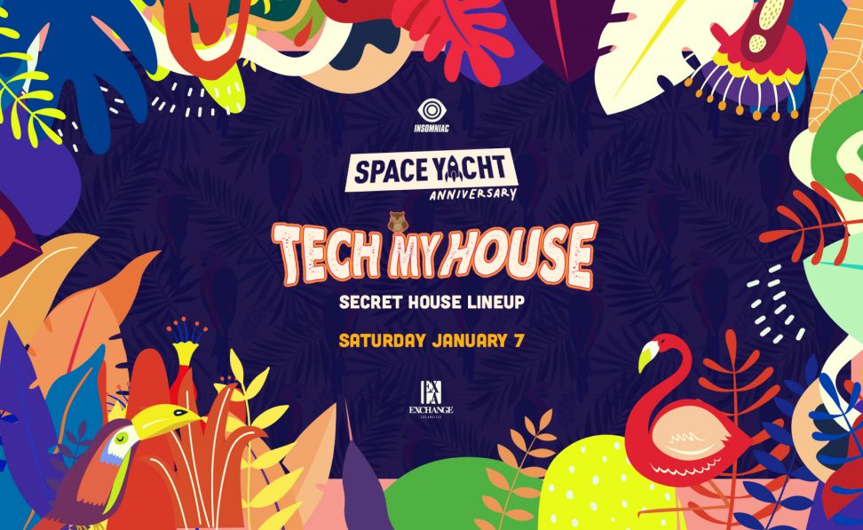 space yacht new years