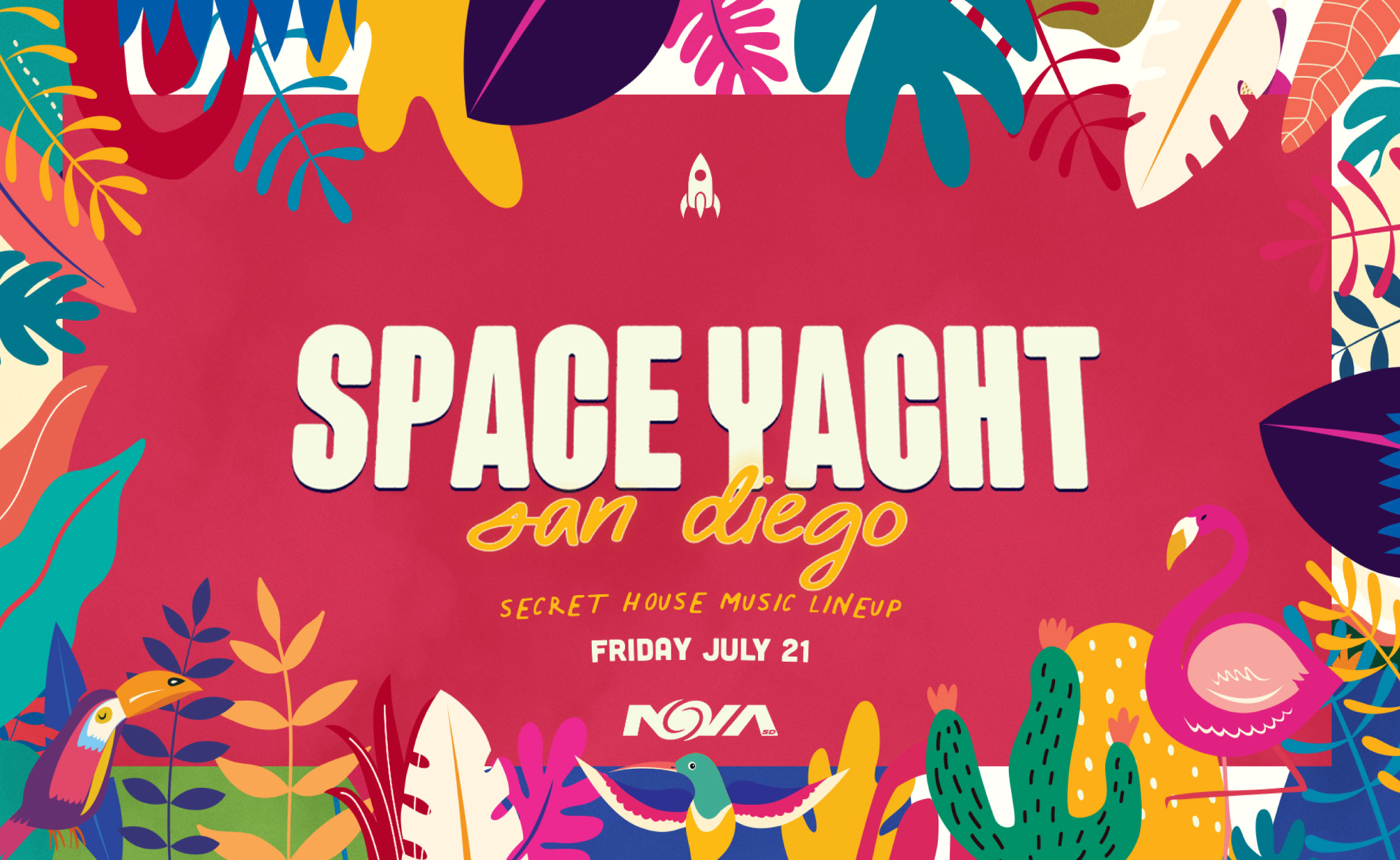 Space Yacht San Diego (Secret House Lineup) Insomniac