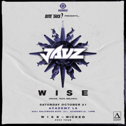 Jauz presents Wise (House, Tech, Melodic)
