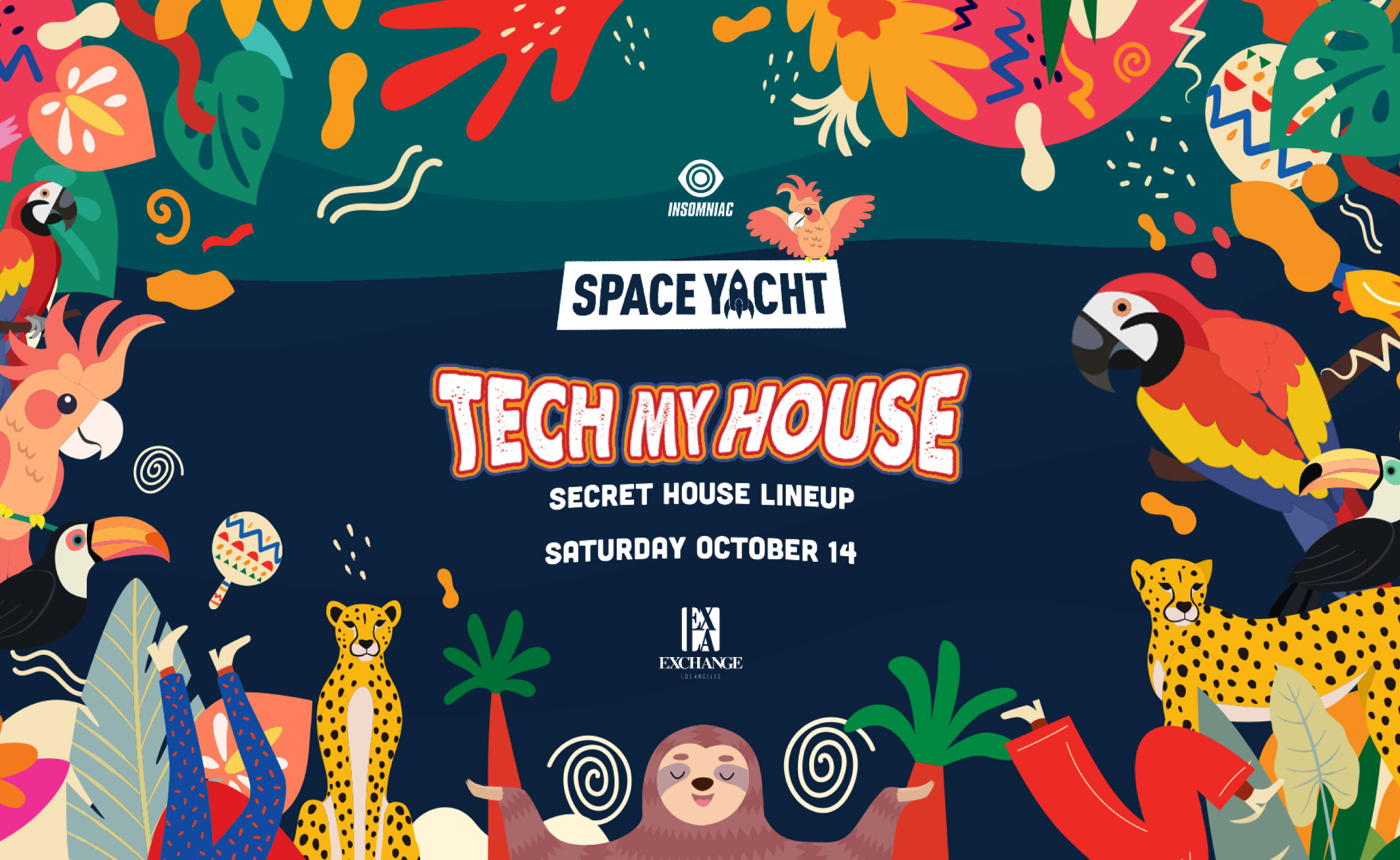 space yacht tech my house lineup