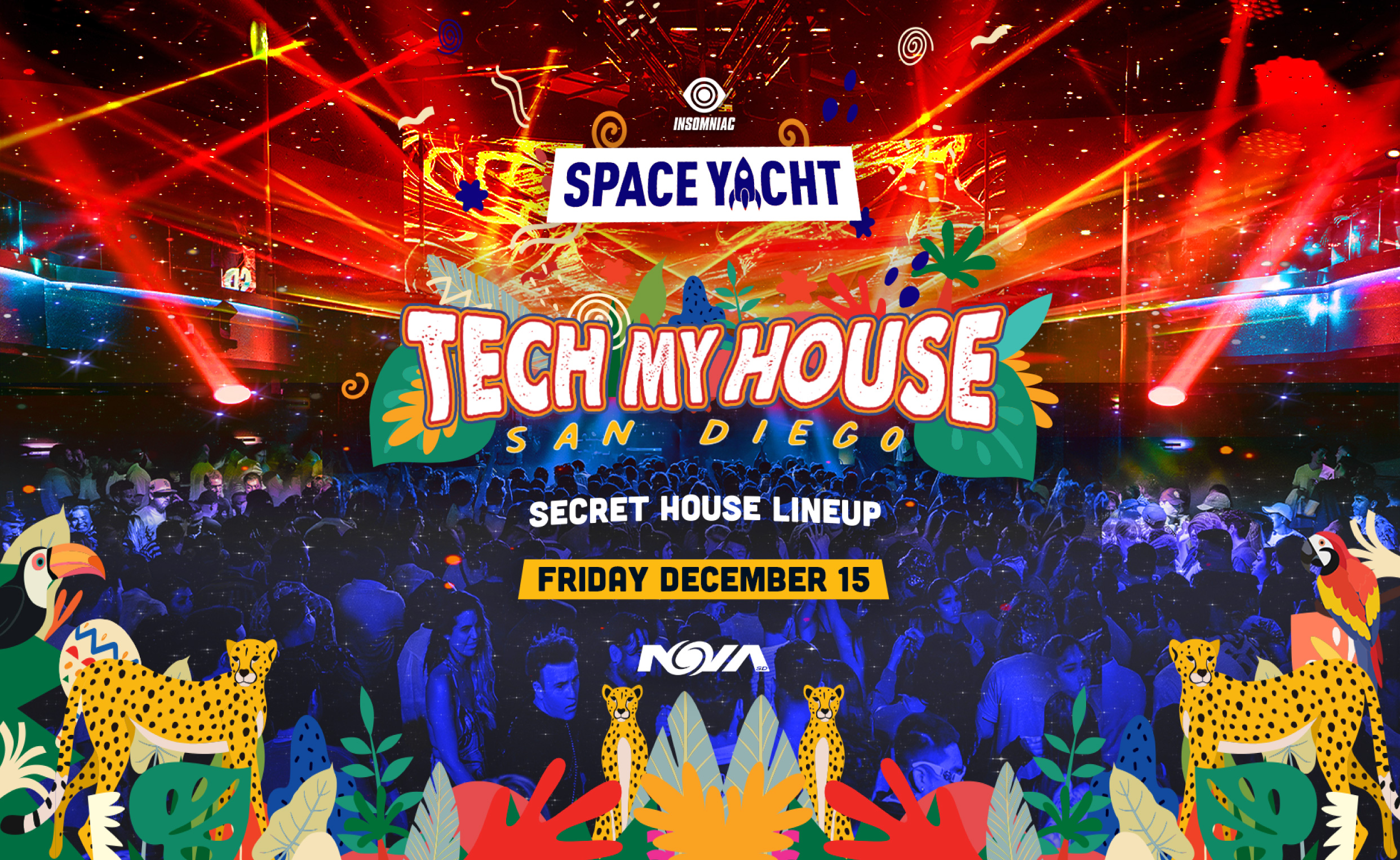 space yacht tech my house lineup