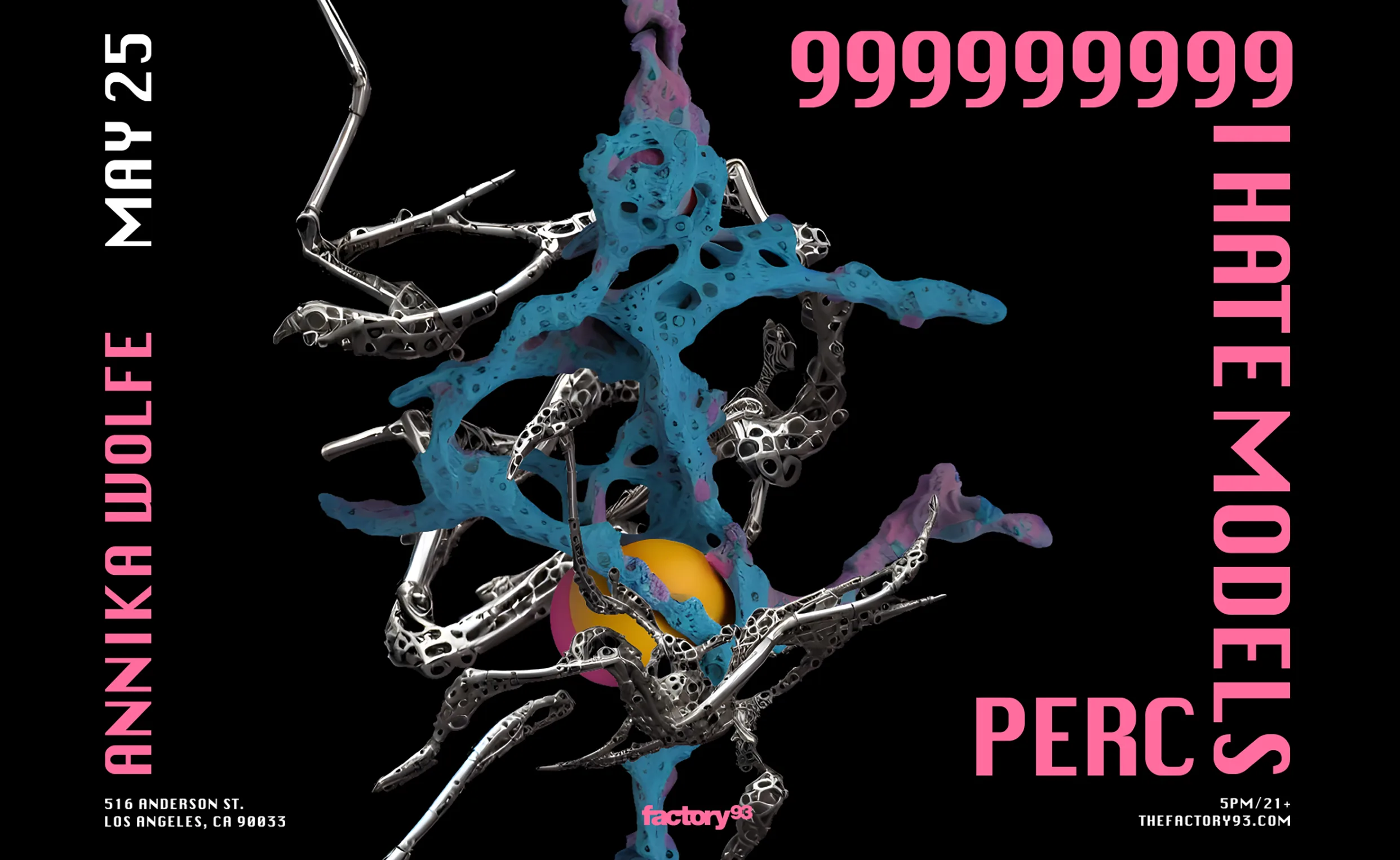 999999999, I Hate Models, Perc & Annika Wolfe – Insomniac