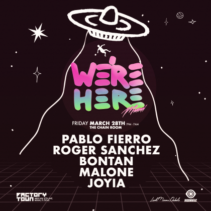 Pablo Fierro presents We’re Here