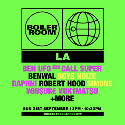 Boiler Room Los Angeles